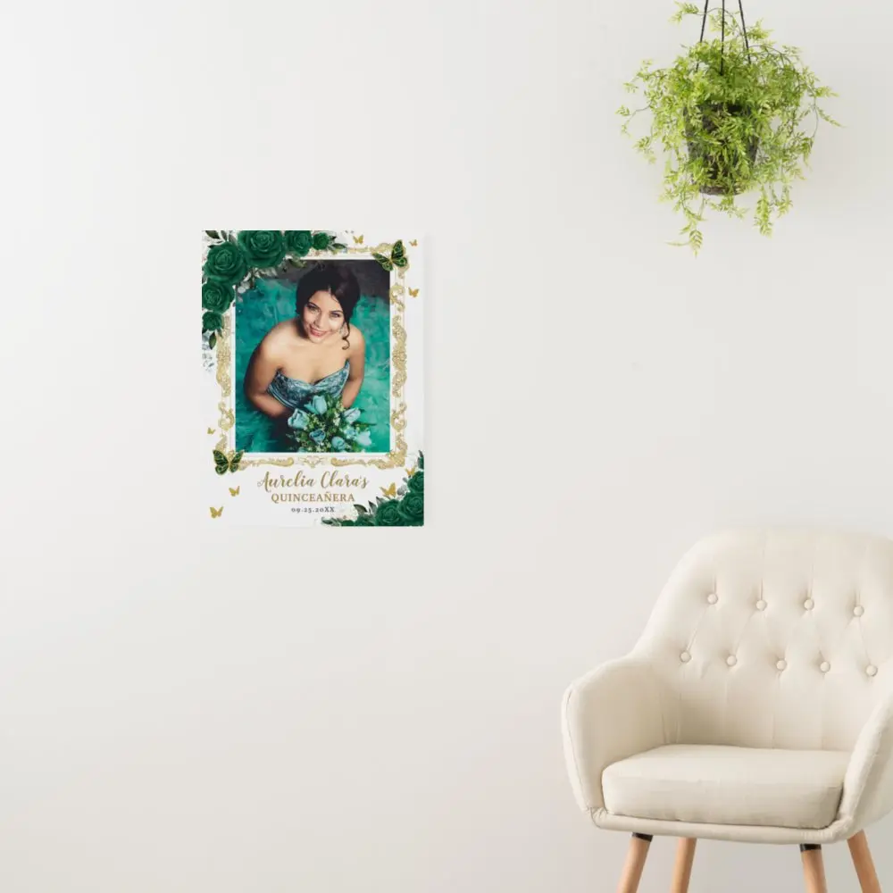 emerald_green_floral_butterflies_quinceanera_photo_foam_board-rd968cfcfccb34034be68f7863f8772a5_uqgrt_1000.webp