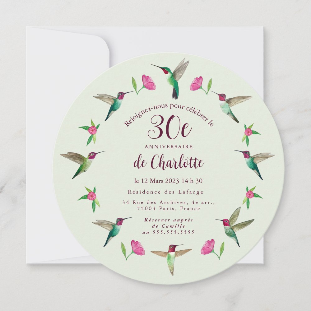 Birthday Invitation Card